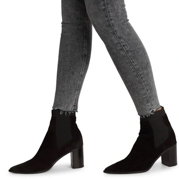 Rag & Bone Cate Mid Rise Skinny jeans in Black Sage - Picture 3 of 5